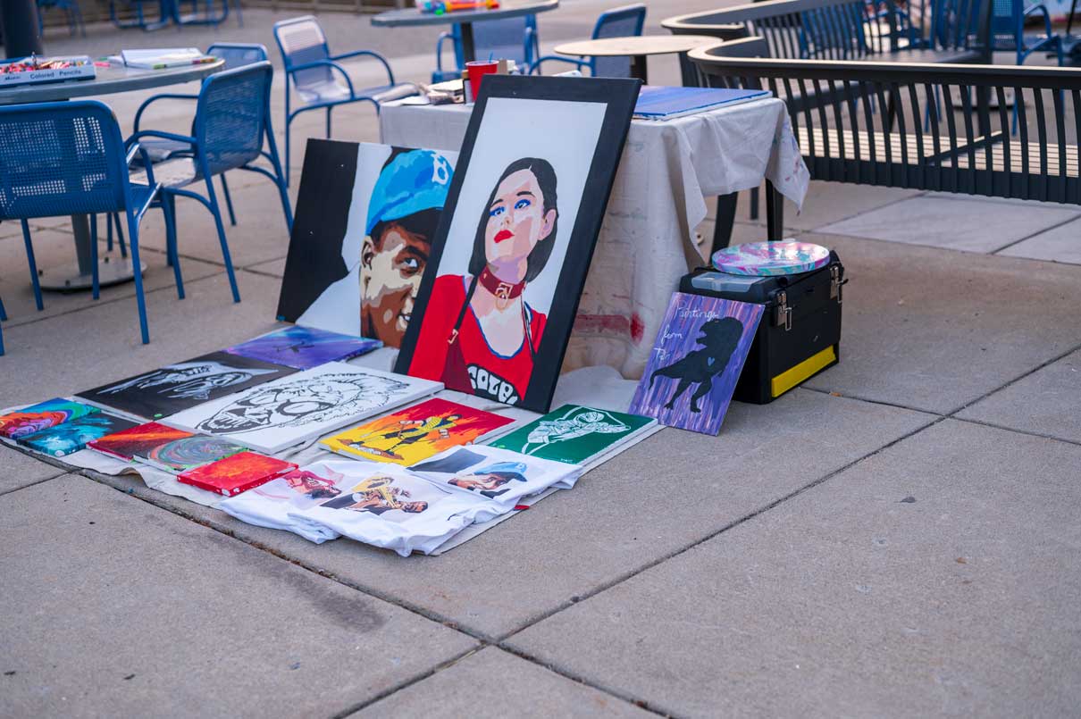 art on diisplay at 517day